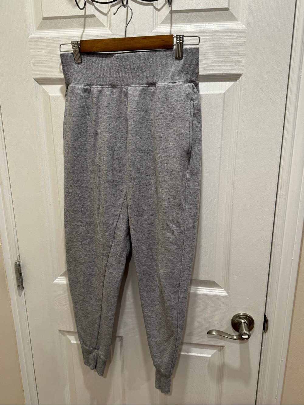 Fashion Nova Gray High-Waist Jogger Sweatpants